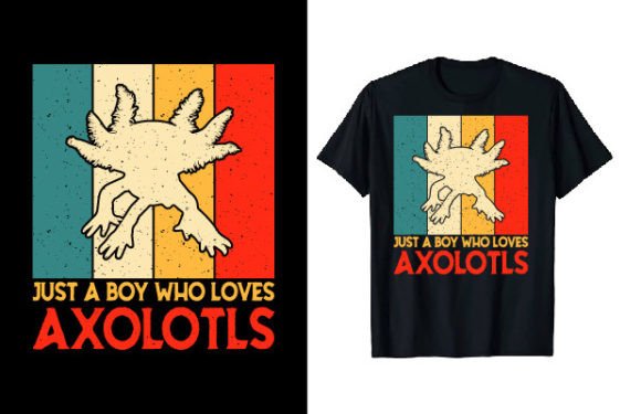 Axolotl Vintage T-Shirt Design Review