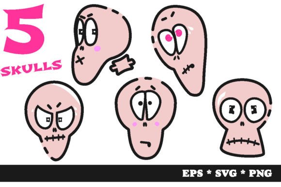 Collection of Five Funny Skulls: A Designer Review