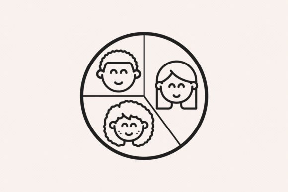 Customer Segments Personas Outline Icon Review