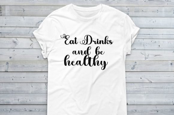 Eat Drinks and Be Healthy - Food Lovers Design Review