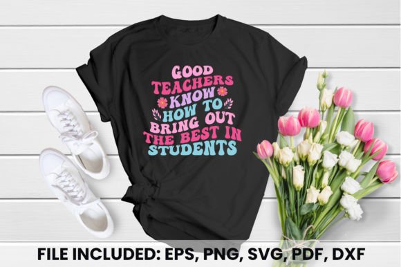 Good Teachers Wavy T-shirt Design Review