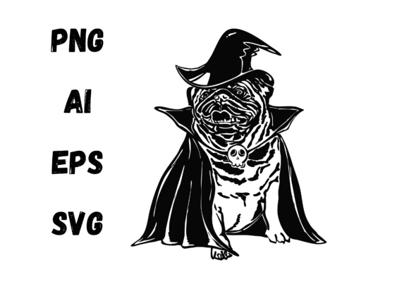 Halloween Pug, Halloween Dog Design Review
