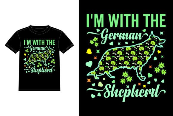 I'm With the German Shepherd Halloween Design Review