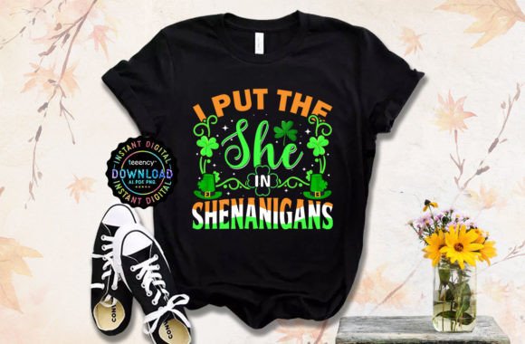 I Put the She in St Patrick Day T-shirt Review
