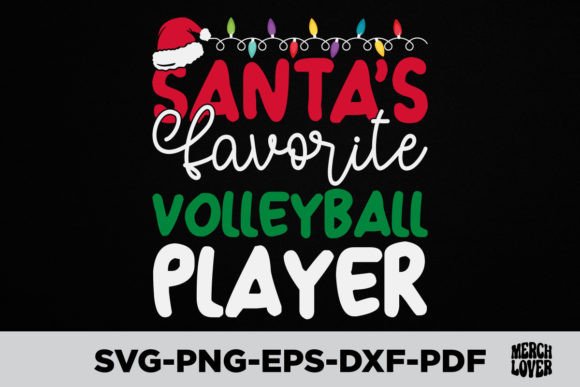 Santas Favorite Volleyball Player Shirt Review