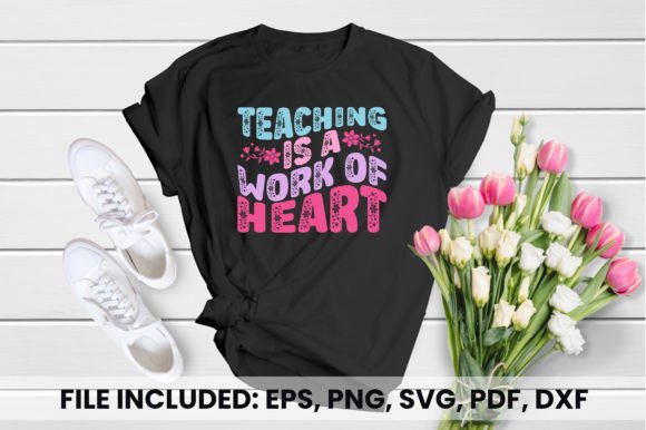 Teaching is a Work of Heart T-shirt Review