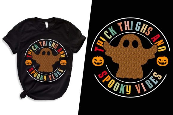 Thick Thighs and Spooky Vibes T-Shirt Review