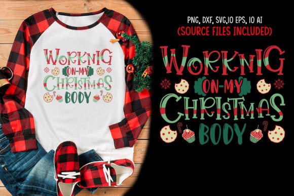 Working on My Christmas Body T-Shirt Review